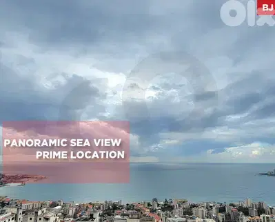 Panoramic sea view/Maid's room/Sahel Alma/ساحل ألما REF#BJ132431