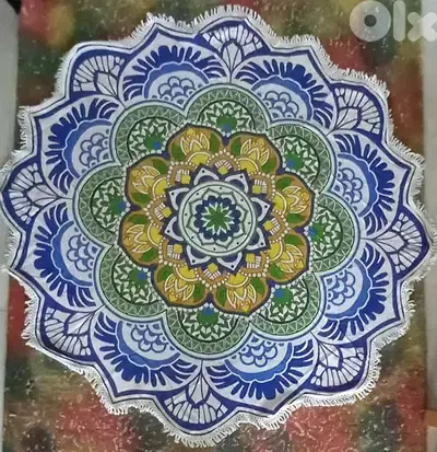 Mandala Round Backdrop