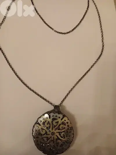 Pure  Silver  with Semi Pressure Stone