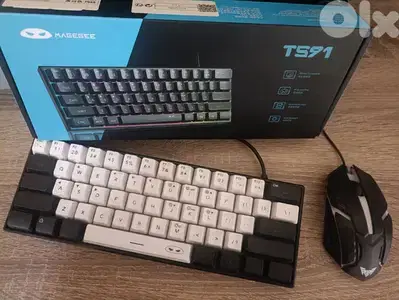 Magegee keyboard ts91 with a gaming mouse