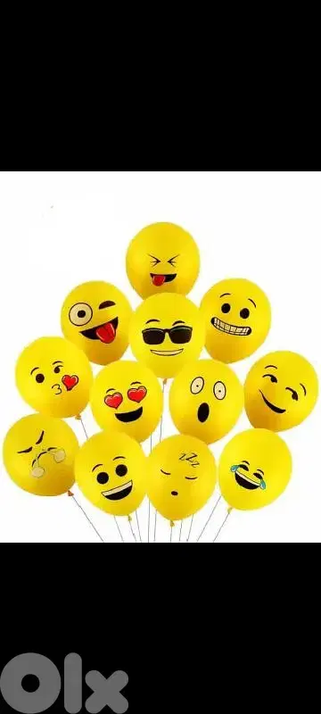 funny emoji party decoration