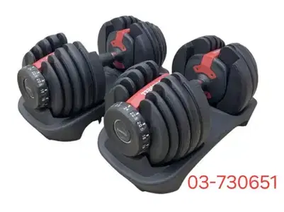 adjustable dumbbells (2 pieces)