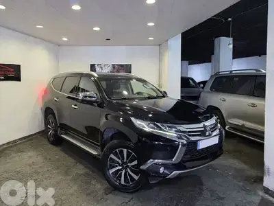2019 Mitsubishi Montero Sport Black/Black Company Source & Maintenance