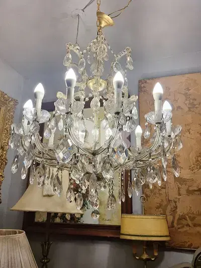marie theresa crystal chandelier
