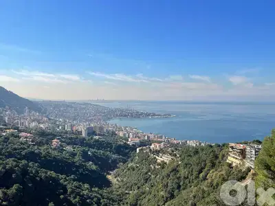 1251 SQM Amazing Land in Kfarhbab with a Breathtaking View