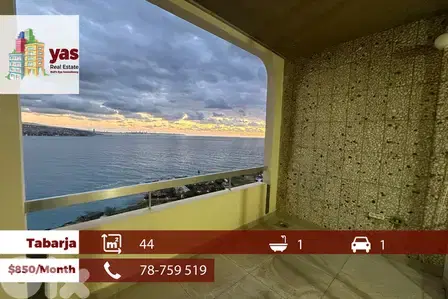 Tabarja/Aqua1 44m2 | Rent | Chalet | Well Maintained | RA/IV