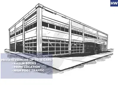 commercial/Kaslik souks/Prime location/ قلب الكسليك ! REF#HW132756 !