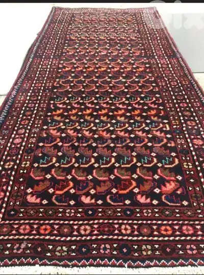 سجاد عجمی همدان 23/100. Hand made. Peersian carpet