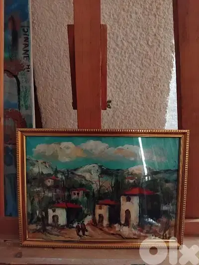 رسم زيتي