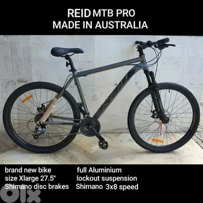 Reid mtb pro size L Aluminium light weight (brand new