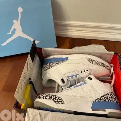 Air Jordan 3 "Valour Blue/UNC" (2020)