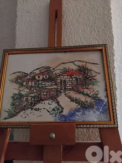 رسم زيتي