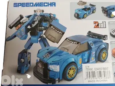 building blocks car