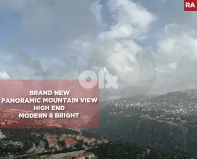 balcony, Panoramic mountain view, high-end,Ballouneh/بلونةREF#RA132992