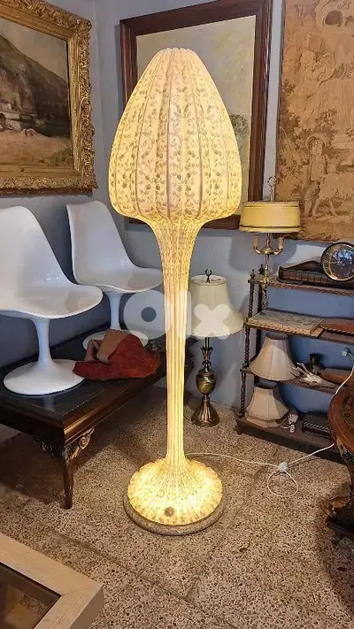Organic Vidal Grau Floor Lamp 1980s/90s
