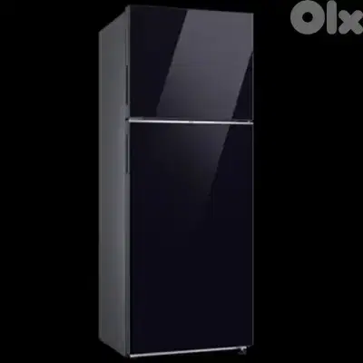 Refrigerator SAMSUNG 24ft Inverter براد سامسونغ إنفرتر أسود زجاج