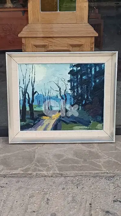 لوحة رسم زيتي اوروبية