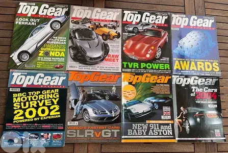 Top Gear Car Magazines 8 interesting issues