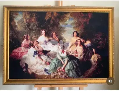 Embroidery  “The Empress Eugenia”