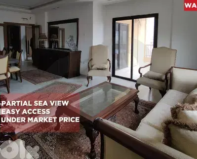 3 balconies/Prime location/sea view/Khaldeh/خلدة  ! REF#WA133245 !