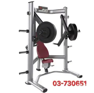 Decline chest press