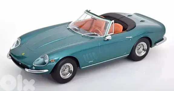 Ferrari 275 GTB/4 1967 diecast car model 1;18.