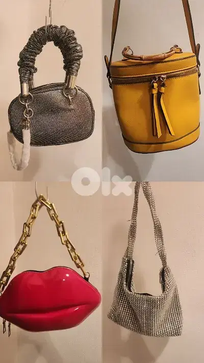 4 handbags