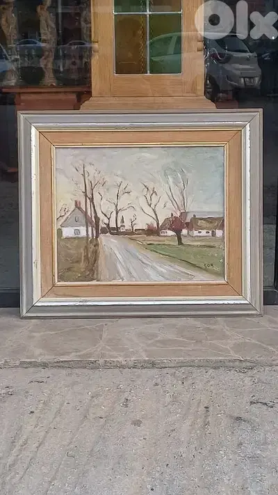 لوحة رسم زيتي اوروبية