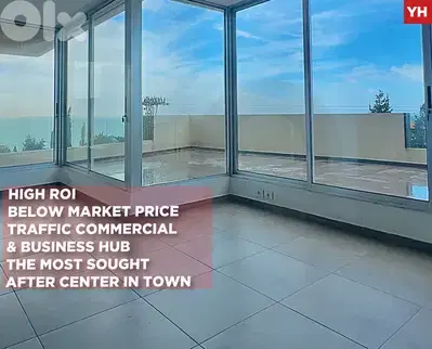Office/Jbeil Town/جبيل/Two underground parking ! REF#YH133360 !