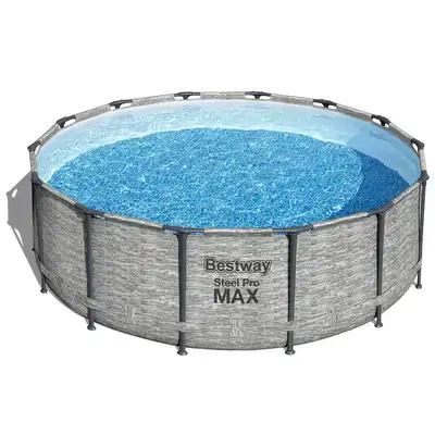 Bestway Steel Pro Max Set Pool 427 x 122 cm - حمام سباحة ستيل برو ماكس
