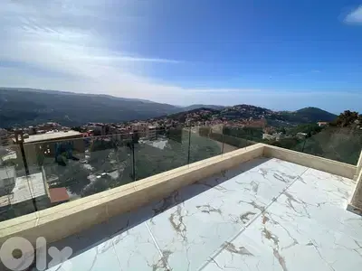 Apartment for sale in Baabdat/ Amazing view/ New