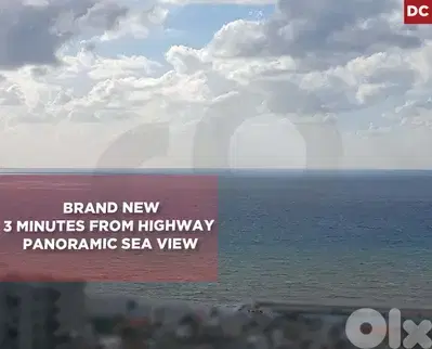 sea view, 2 underground parking, balcony, Fidar/فيدار REF#DC133420