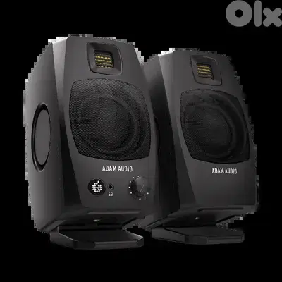 ADAM Audio D3V Desktop Monitors, Black.