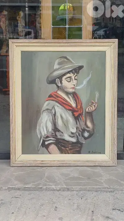 لوحة رسم زيتي اوروبية