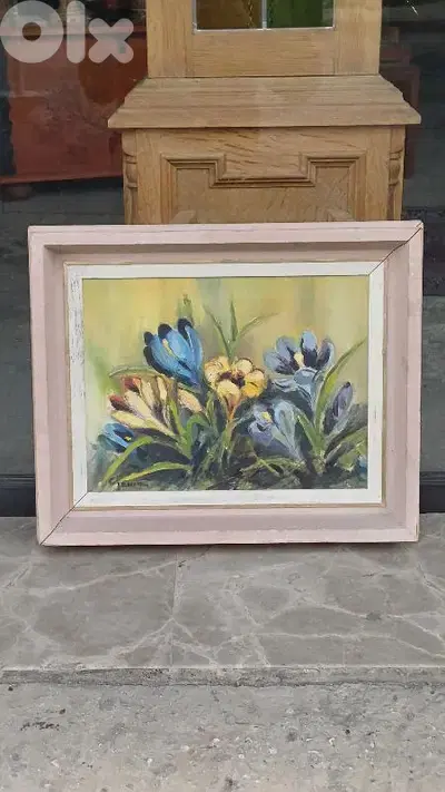 لوحة رسم زيتي اوروبية