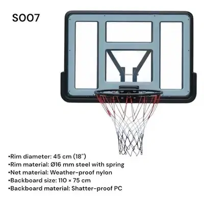 Basketball Board 110 x 80 cm