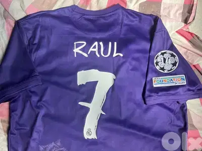 Real Madrid raul 7 special edition Yamamoto jersey
