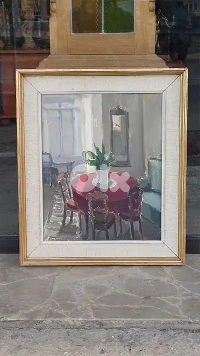 لوحة رسم زيتي اوروبية