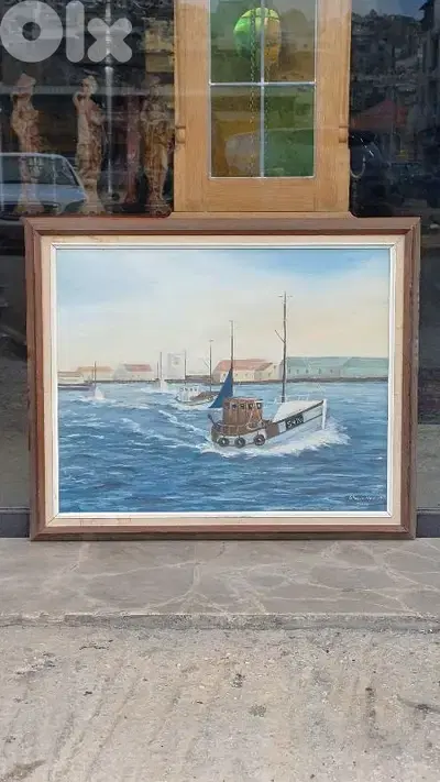 لوحة رسم زيتي اوروبية