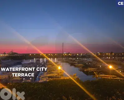 Waterfront City with terrace/Storage Room/Dbaye/ضبية/REF#CE133857 !