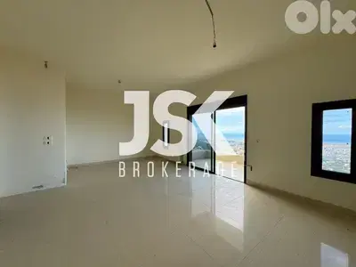 L20671 - New Apartment With Panoramic Sea View For Sale in Ain Saadeh