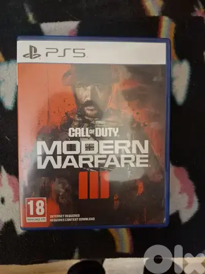 PS5 Call of duty Modern warfare 3
