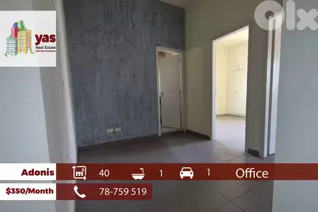 Adonis 40m2 | Office | Rent | Prime Location | Ideal Investment | MCH