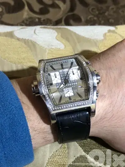 KOLBER GENEVE SWISS MADE SWITZERLAND CHORONO ETA 45MM WORKING FINE