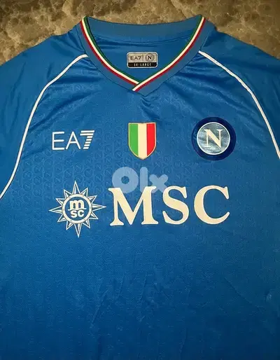 Napoli scudetto kit kvaratskhelia 2024 EA7