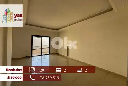 Baabdat 120m2 | Prime Location | Renovated | View | Catch | TCH