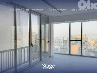 Luxury Apartment in Achrafieh | Open Sea View in Prime Location