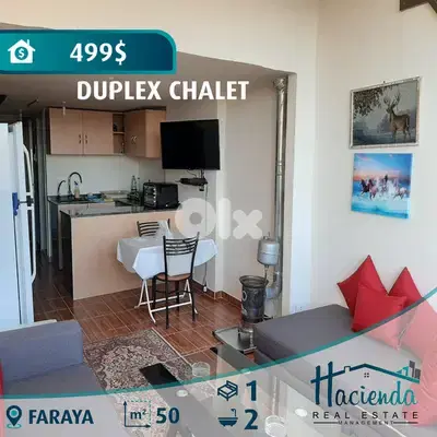 Duplex Chalet For Rent In Faraya