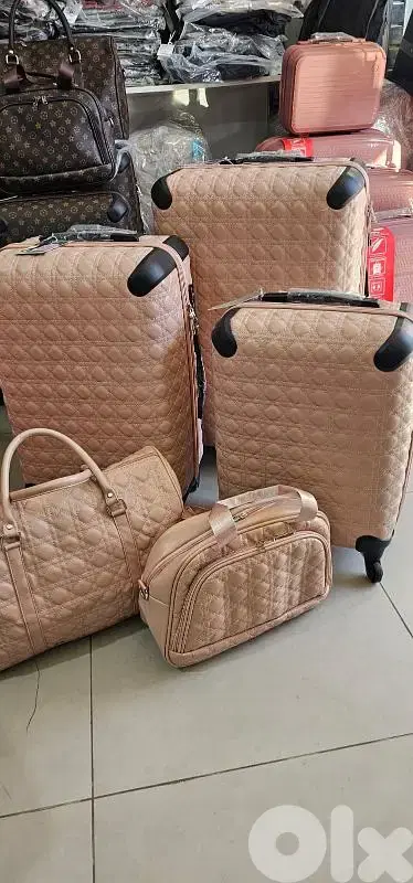 Swiss Leather Suitcases sets travel bags luggage 81_539-225