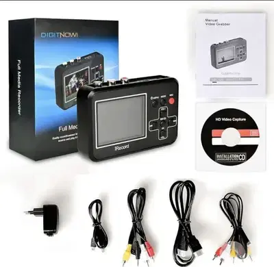 DIGITNOW Video Capture Vhs to Digital Converter Records Video Tapes.